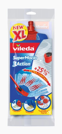 VILEDA náplňový mop SuperMocio 3Action x 1 ks