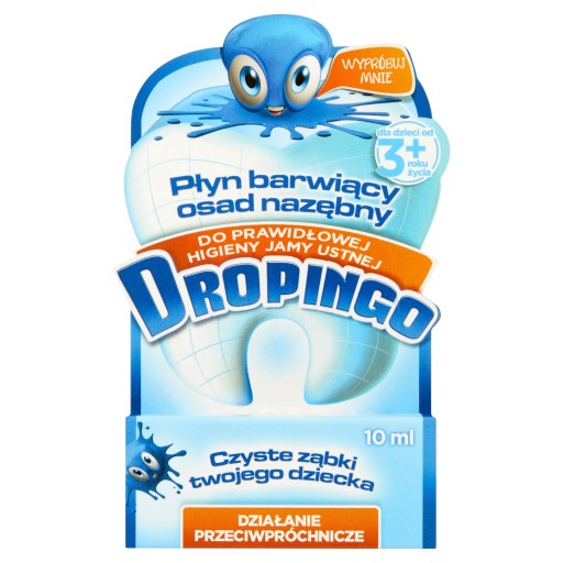 DROPINGO Fluid na farbenie zubného plaku 10 ml