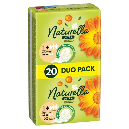 Naturella Hygienické vložky Ultra 20 Normal Calendula