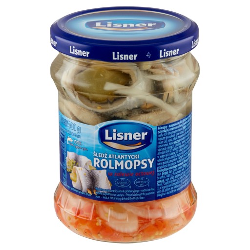 Lisner Rolmopsy v aromatickej octovo-korenistej omáčke 400 g