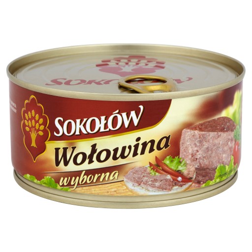 Konzervované hovädzie mäso Sokołów 5900562491641