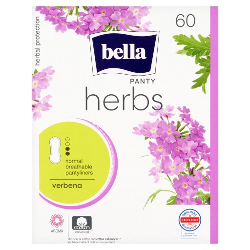 Bella Herbs Panty Verbena Normal Panty vložky 60 kusov