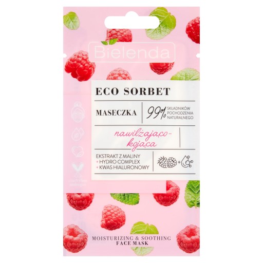 Bielenda Eco Sorbet hydratačná a upokojujúca maska