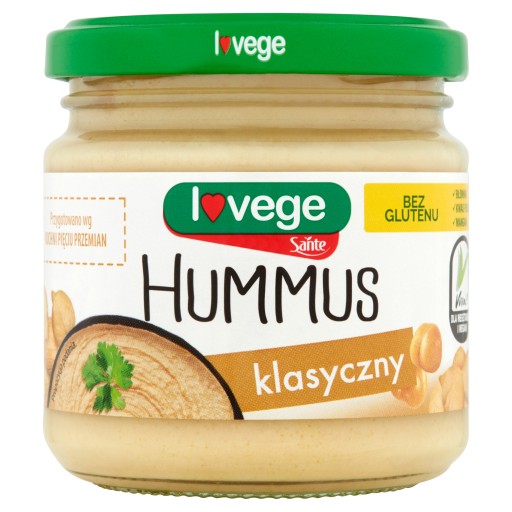 Sante Hummus klasický bezlepkový 180 g