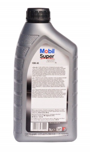 MOBIL SUPER S 2000 X1 TURBO DIESELOVÝ OLEJ 10W40 1L
