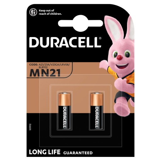 Duracell MN21 A23 23A 12V alkalické batérie 2 ks