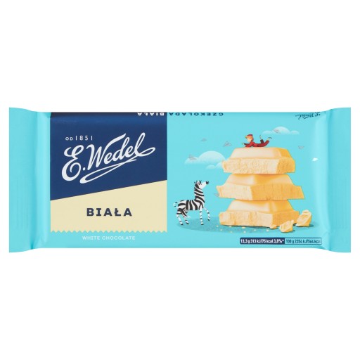 E.Wedel biela čokoláda 80 g
