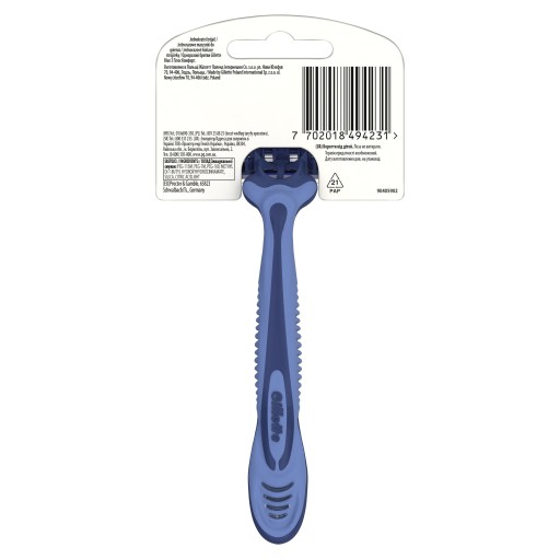 GILLETTE Blue 3 jednorazové holiace strojčeky