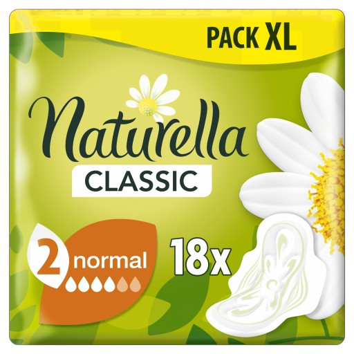 Naturella Classic Normal Camomile hygienické vložky 18 ks