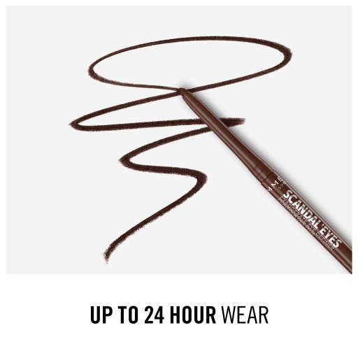 RIMMEL SCANDAL'EYES 002 ČOKOLÁDOVÁ HNEDÁ