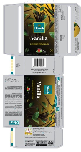 Dilmah Vanillia 20 sáčkov 20tb