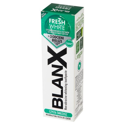 BLANX FRESH WHITE bieliaca zubná pasta 75ml