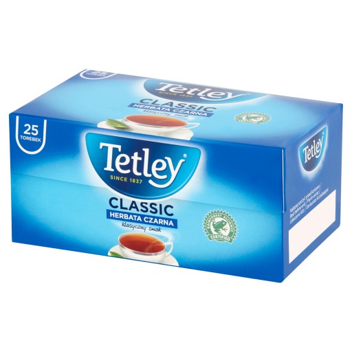 Čierny čaj v sáčkoch Tetley Classic 50 ks