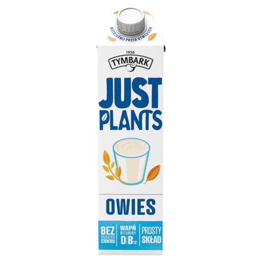 Rastlinný nápoj Oats Tymbark Just Plants 1l