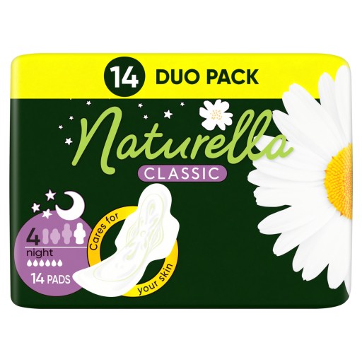 Naturella Classic Duo 14 nočných hygienických vložiek