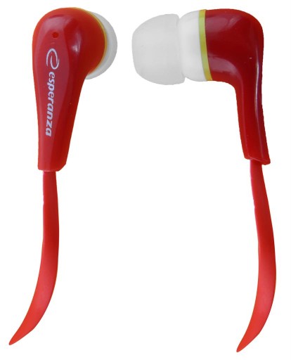 EH146R Lollipop slúchadlá do uší červené Esperan