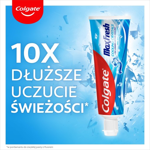 ZUBNÁ PASTA - COLGATE MAX FRESH - CHLADIACE KRYŠTÁLY 75ML