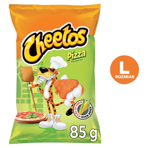 Cheetos Kukuričné lupienky s príchuťou pizza 85 g