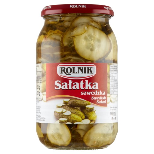 Rolnik švédsky šalát s poľnými uhorkami 900ml