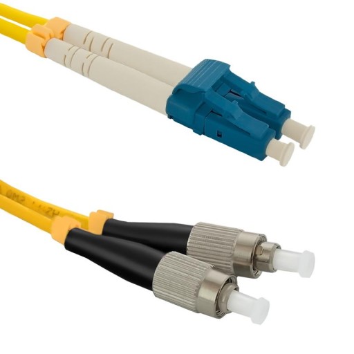 Qoltec prepojovací kábel z optických vlákien LC/UPC-FC/UPC SM 3m