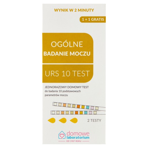 Hydrex Všeobecný test moču URS 10- Home Lab - 2 kusy