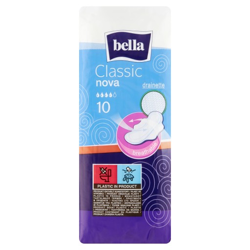 Hygienické vložky Bella Classic Nova s krídelkami 10 ks