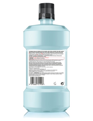 Listerine Zero Alcohol ústna voda 500 ml