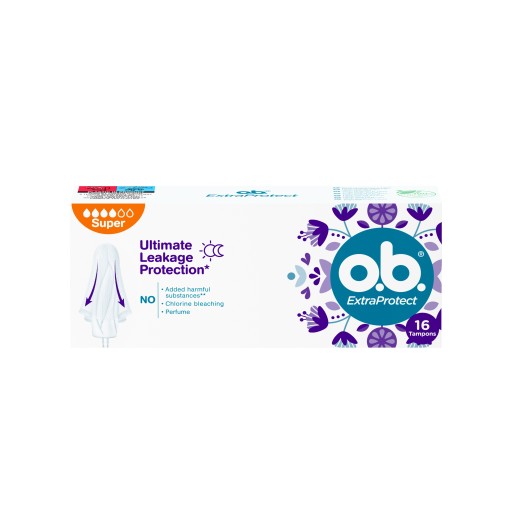 JOHNSON OB Extra Protect tampóny SUPER 16 kusov