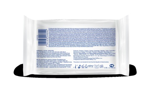 Velvet Intima vlhčený toaletný papier 42 ks.