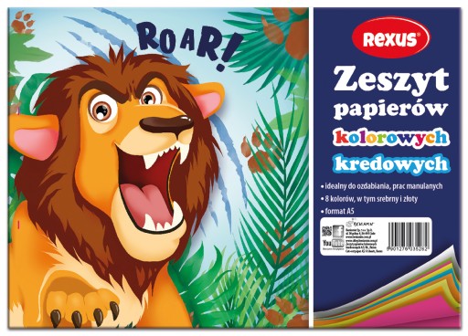 Výrezový zošit A5 malý 8col Beniamin
