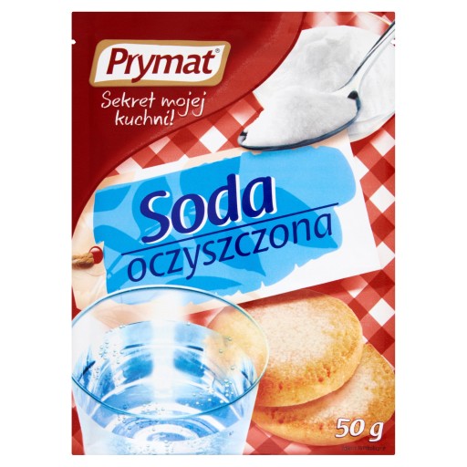 Sóda bikarbóna PRYMAT 10x 50G