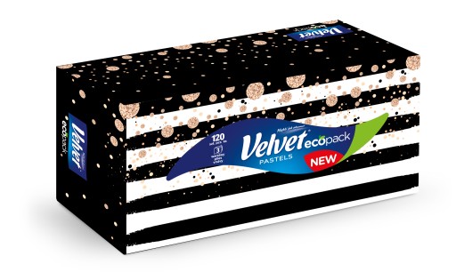 3-vrstvové biele celulózové kozmetické obrúsky