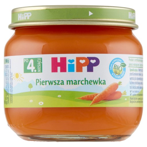 HiPP BIO Prvá mrkvička po 4. mesiaci 80 g