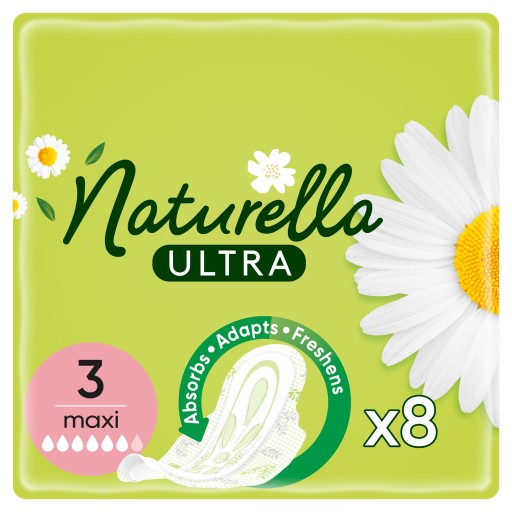 Naturella ultra maxi Camomile hygienické vložky 8 ks.