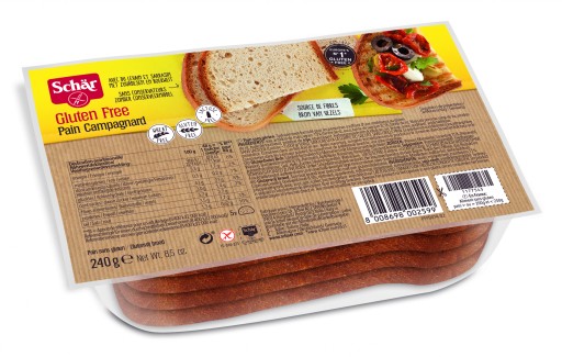 SCHAR Pain Campagnard chlieb bezlepkový 240g