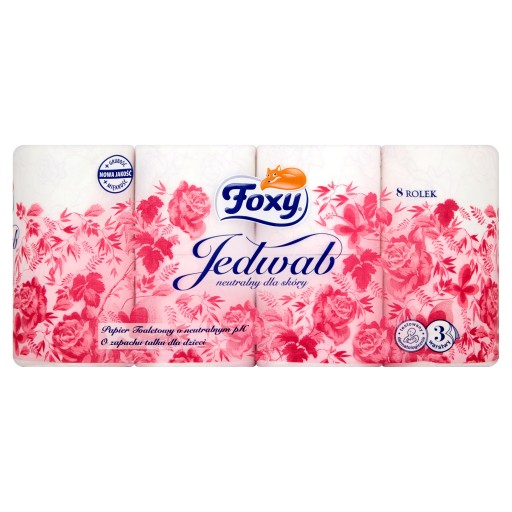 FOXY Silk Toaletný papier 8 roliek