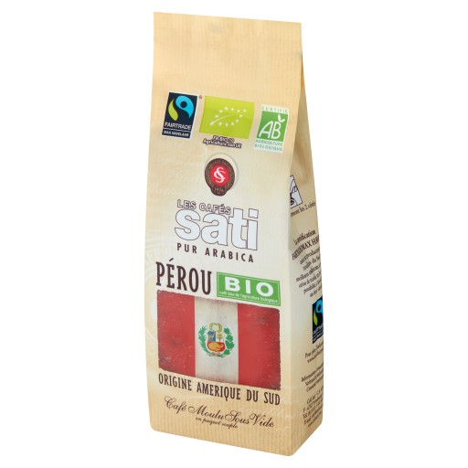 CAFE SATI PÉROU BIO - BIO MLETÁ KÁVA 250G