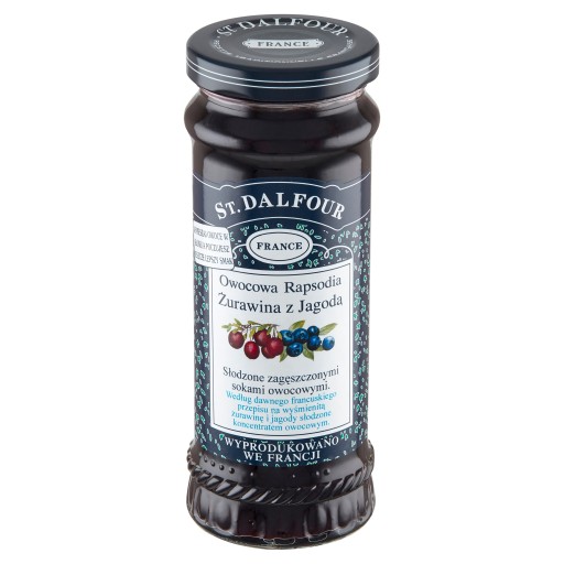 St. Dalfour Fruit Rhapsody Brusnica s čučoriedkou 284 g