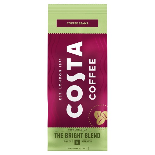 Zrnková káva Costa Coffee Bright Blend 200g