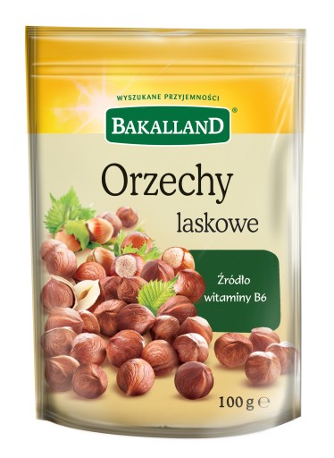 BAKALLAND Celé lúpané lieskové orechy 100 g
