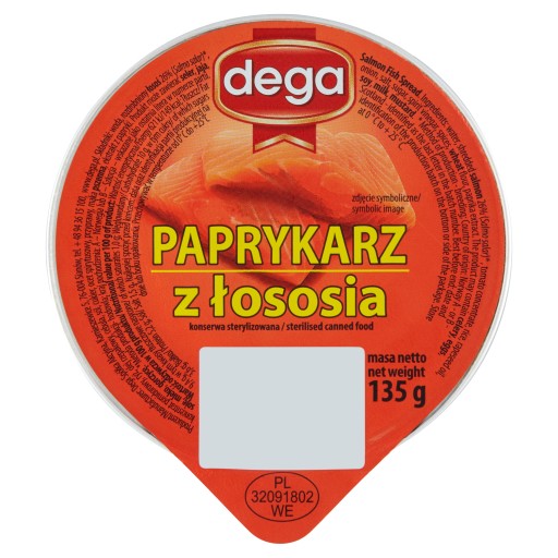 Dega lososový paprykarz 135 g