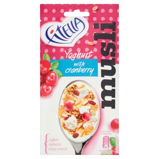 FITELLA JOGURTOVÉ MUSLI S BRUSKAMI 50G