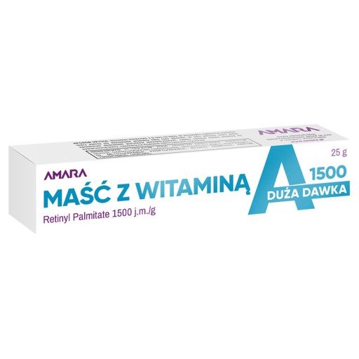 Amara masť s vitamínom A 25 g