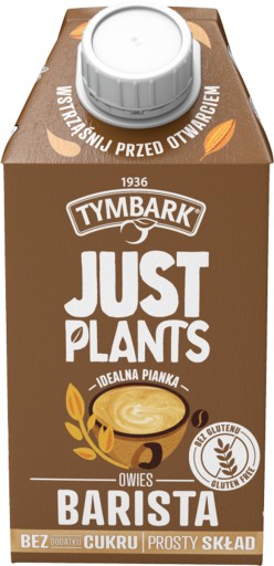 Barista Tymbark Just Plants rastlinný nápoj 0,5l