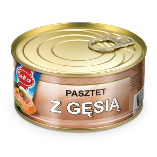 HUSIA PAŠTÁTA,bravčová HYDINA, konzerva EvraMeat 300g