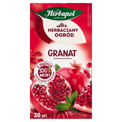Herbapol Čaj Herbaciany Ogród Granat 20tb