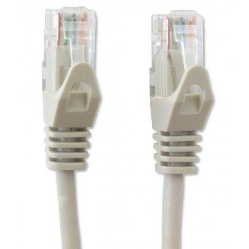 PatchCord Techly Cat.5e UTP CCA 1m šedý
