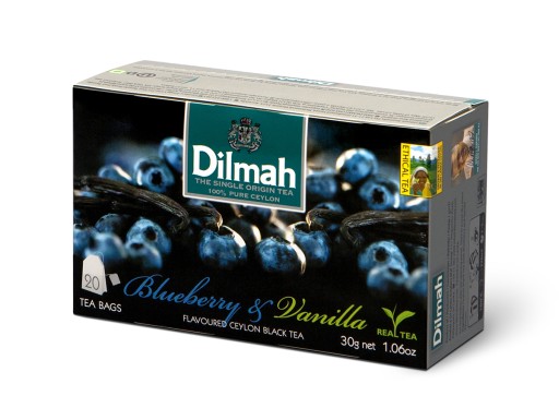 Dilmah čučoriedka a vanilka 20 tb