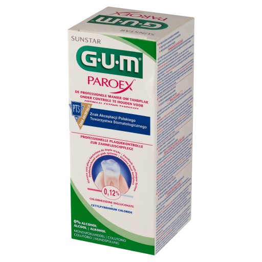 GUM Sunstar Paroex 0,12% CHX ústna voda 300ml
