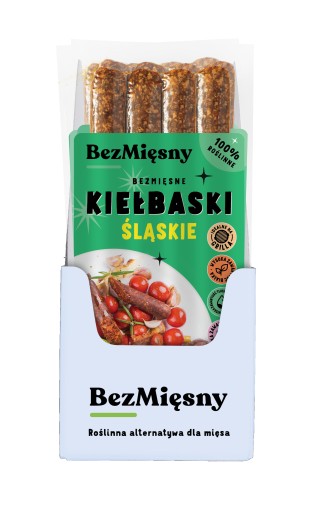 SLIZSKÉ KLOBÁSY BEZMÄSOVÉ 180 g - BEZMÄS